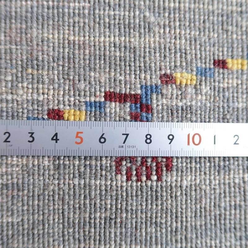 プレミアムギャッベ/ホシナマイ(ルリバフ) 92×61cm(HSS-71755)