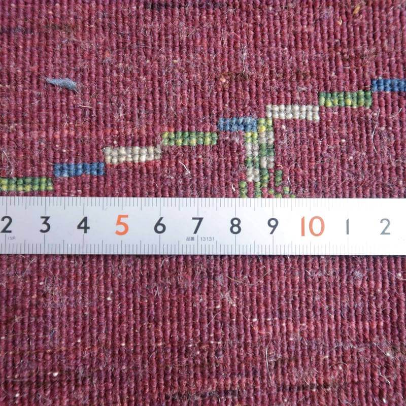プレミアムギャッベ/ホシナマイ(ルリバフ) 85×50cm(HSS-71800)