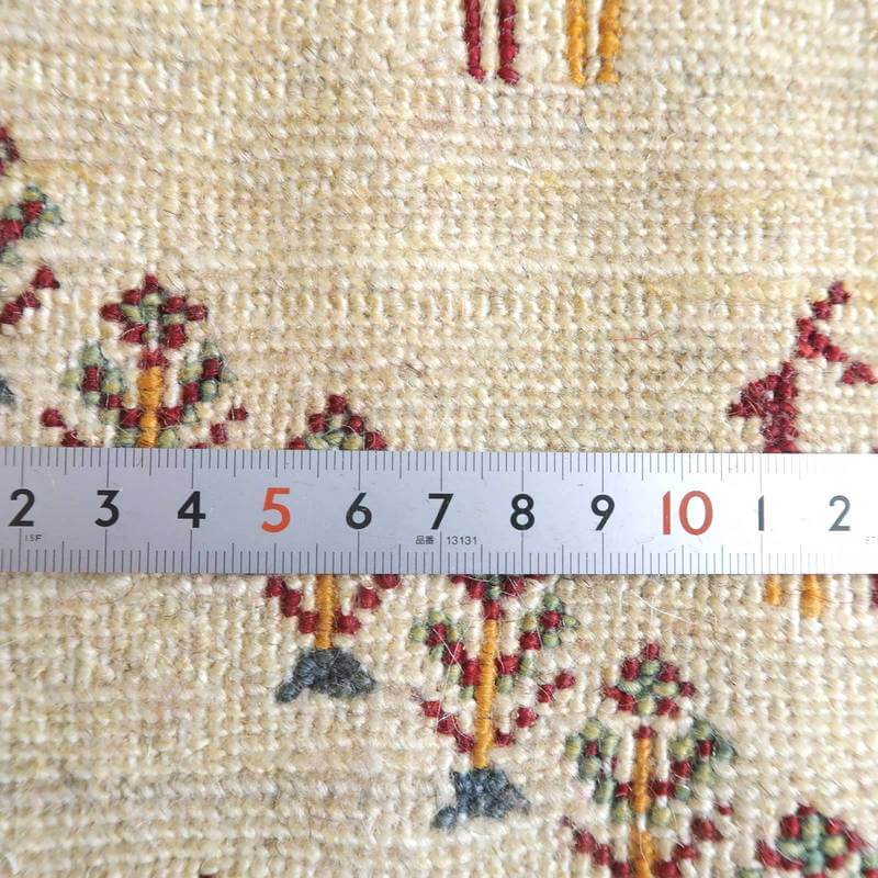 プレミアムギャッベ/ホシナマイ(ルリバフ) 90×57cm(HSS-71863)