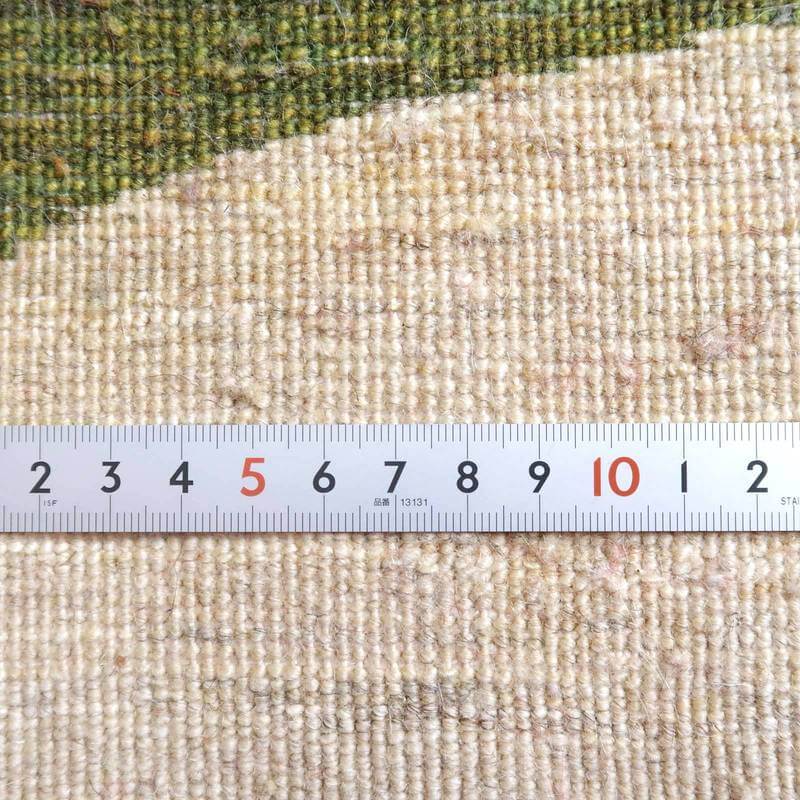 プレミアムギャッベ/ホシナマイ(ルリバフ) 92×54cm(HSS-73117)