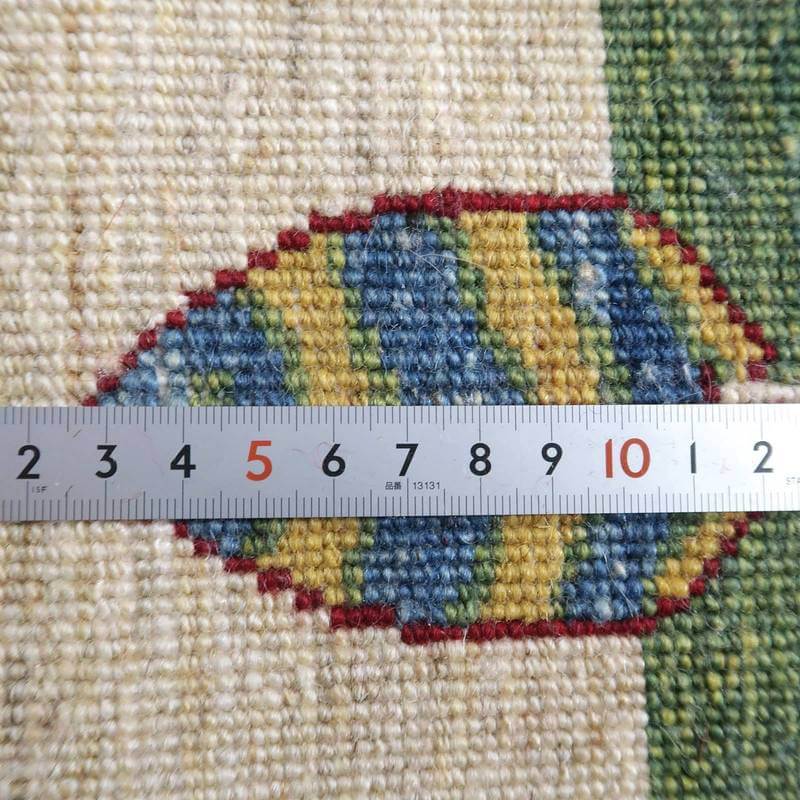 プレミアムギャッベ/ホシナマイ(ルリバフ) 63×90cm(HSS-77718)
