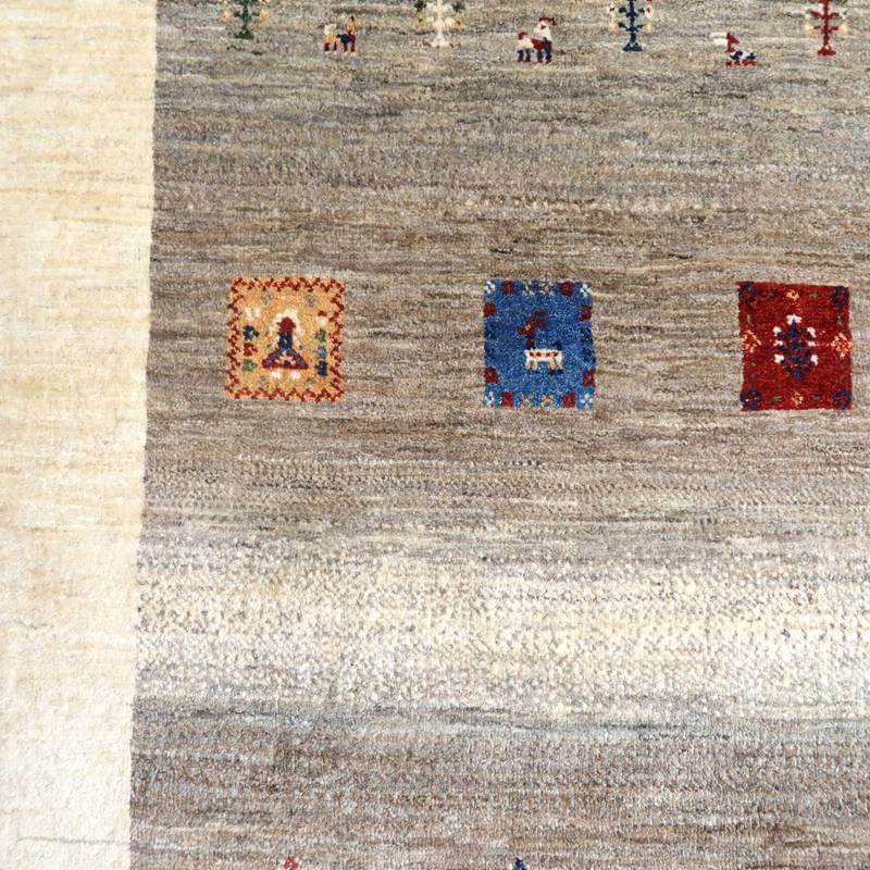 プレミアムギャッベ/ホシナマイ(カシュクリ) 295×198cm(HX-10868)