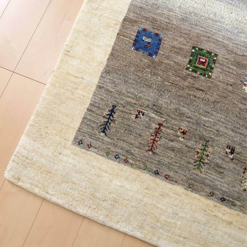 プレミアムギャッベ/ホシナマイ(カシュクリ) 295×198cm(HX-10868)