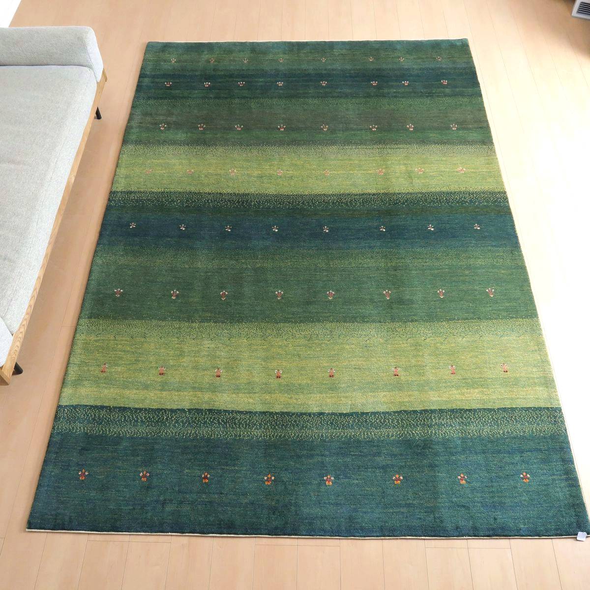 プレミアムギャッベ/ホシナマイ(カシュクリ) 295×204cm(HX-11116)