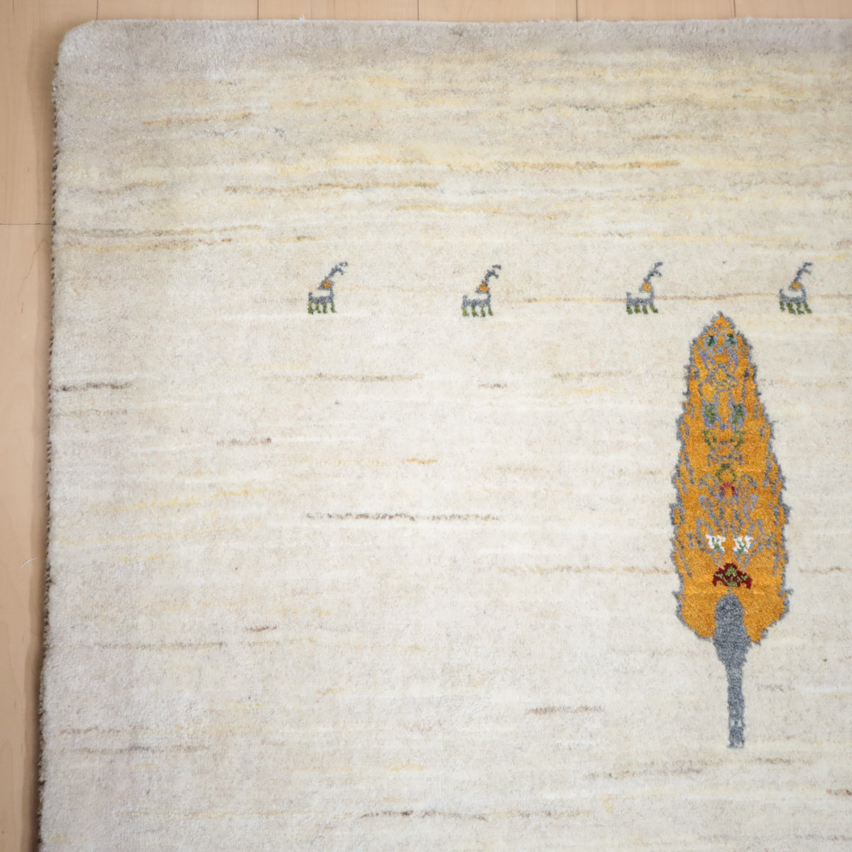 ギャッベ(ルリバフ) 295×204cm(HX-12428)