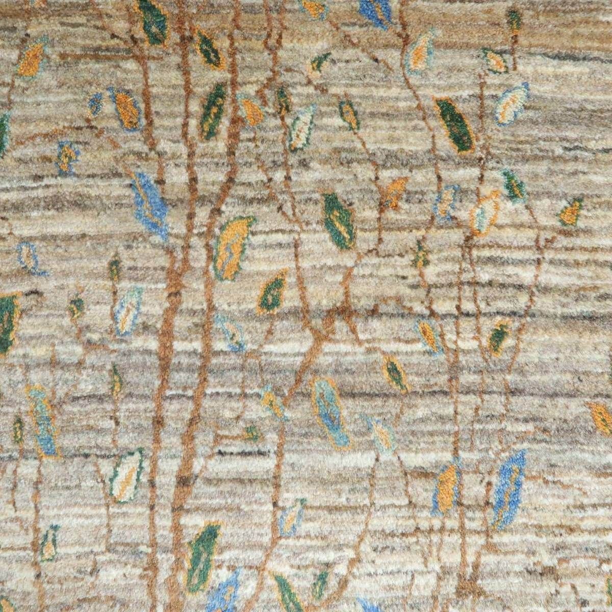 プレミアムギャッベ/ホシナマイ(ルリバフ) 274×160cm(HX-19617)