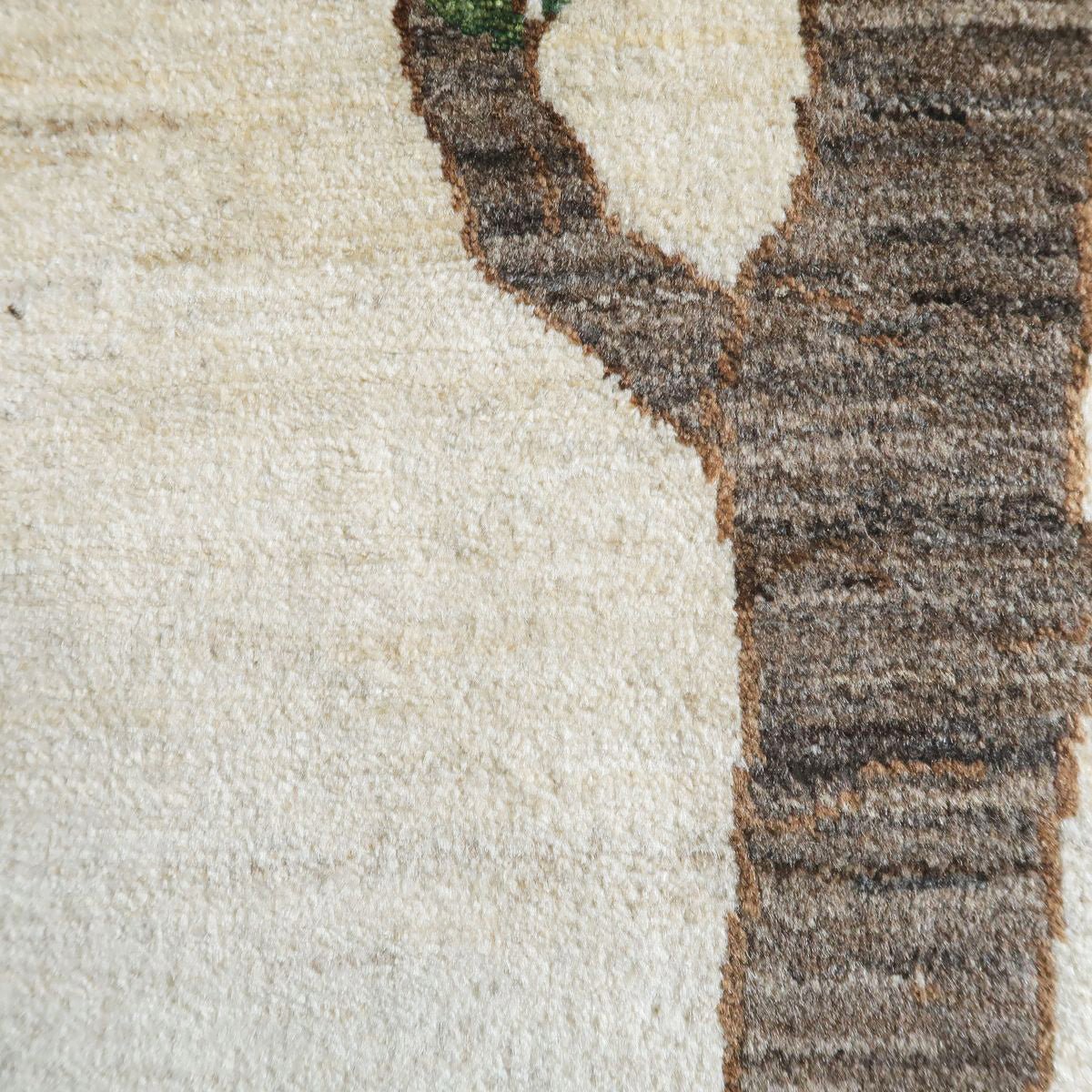 プレミアムギャッベ/ホシナマイ(ルリバフ) 294×188cm(HX-19662)