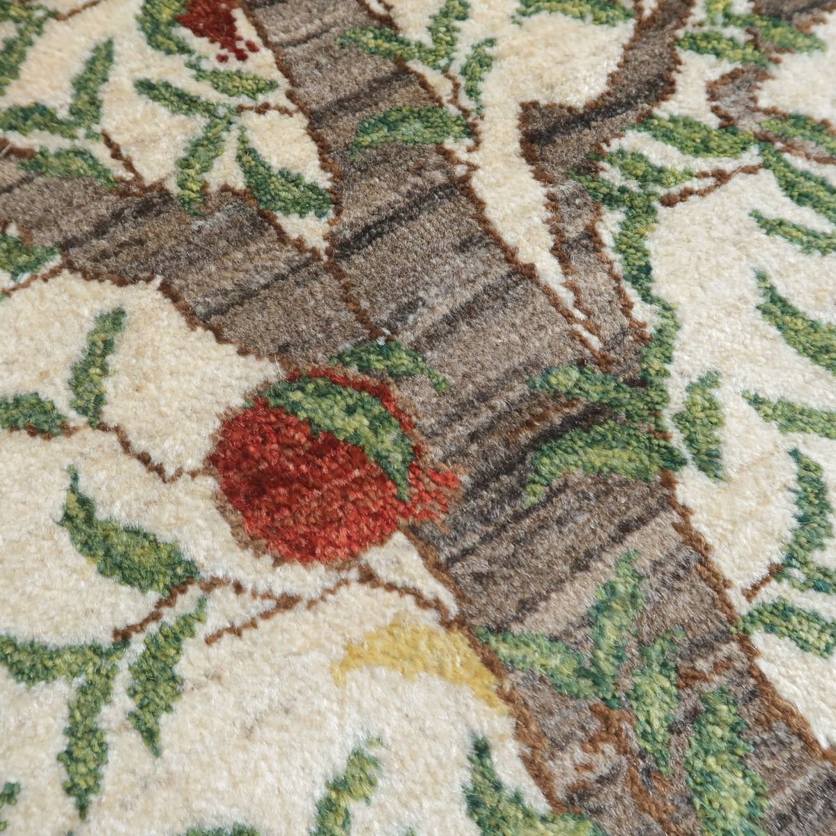 プレミアムギャッベ/ホシナマイ(ルリバフ) 294×188cm(HX-19662)