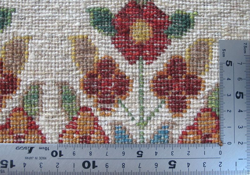 プレミアムギャッベ(ルリバフ)413×308cm(HX-21168)