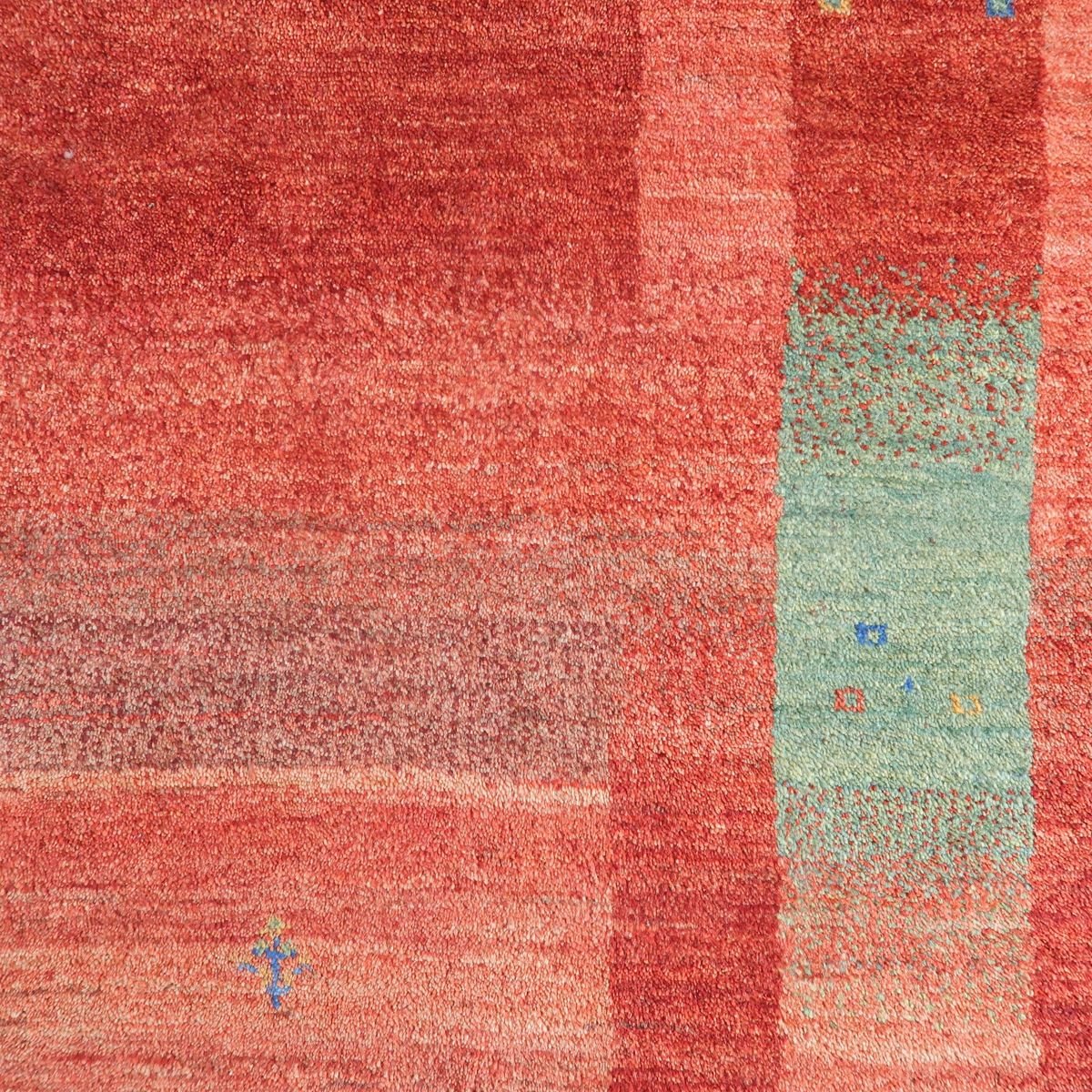 プレミアムギャッベ/ホシナマイ(ルリバフ) 292×202cm(HX-26496)
