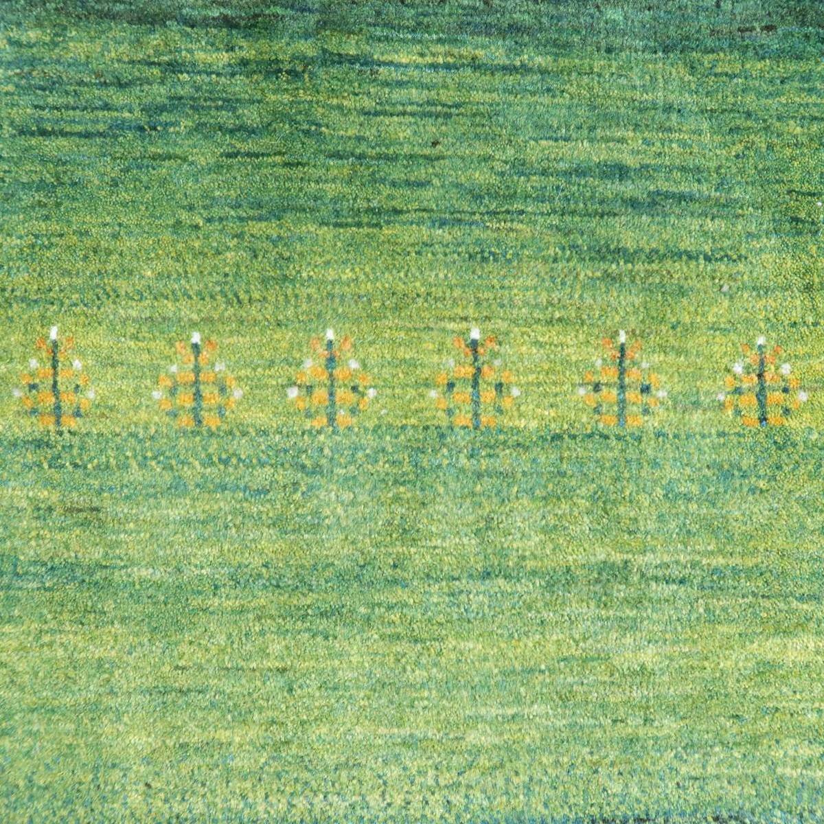 プレミアムギャッベ/ホシナマイ(ルリバフ) 265×163cm(HX-26652)