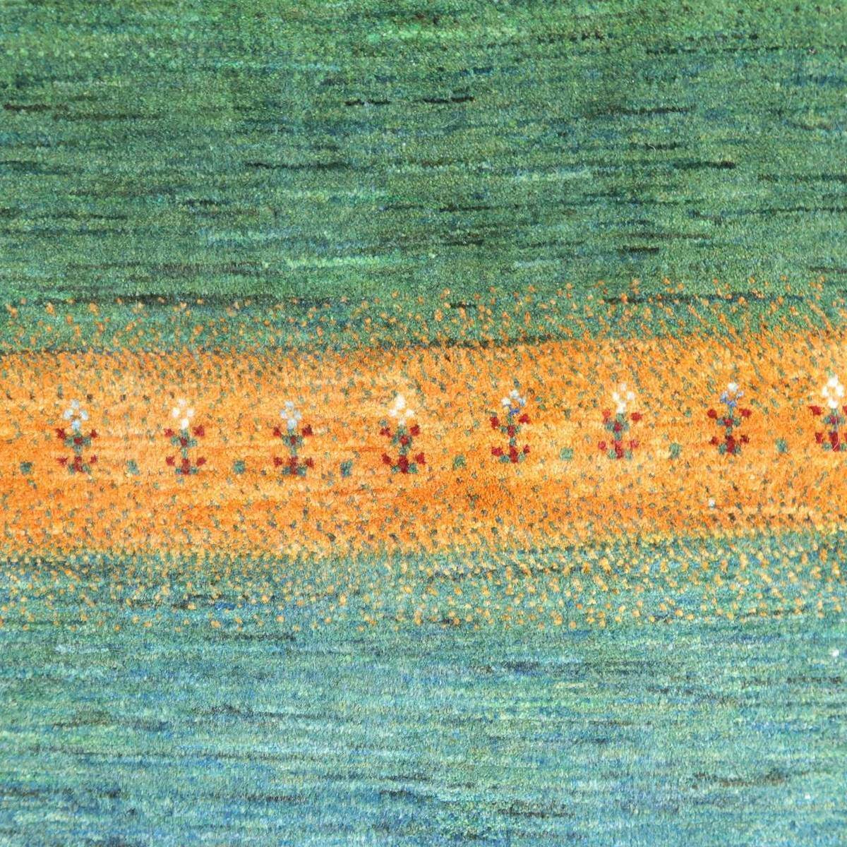 プレミアムギャッベ/ホシナマイ(ルリバフ) 265×163cm(HX-26652)