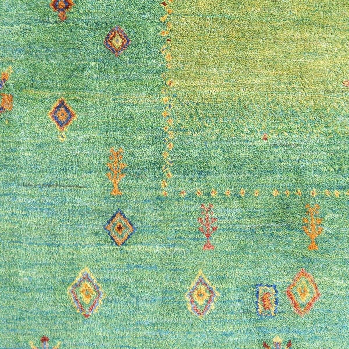 プレミアムギャッベ/ホシナマイ(ルリバフ) 255×162cm(HX-35241)