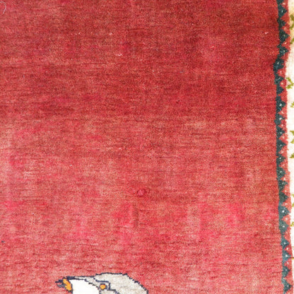 ギャッベ／オールド カシュガイ 179×121cm（AL-4117）