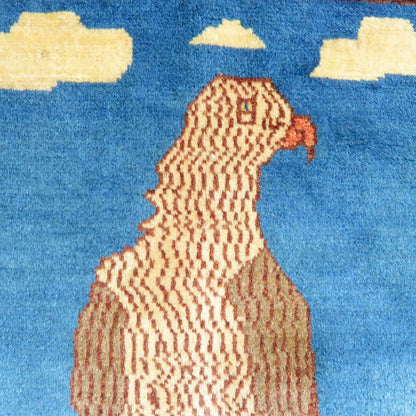 ギャッベ／オールド カシュガイ 172×112cm（AL-4123）