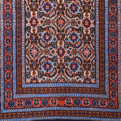 ペルシャ絨毯（イラン産）ムード・ビールジャンド　95×46cm（FS-70047）