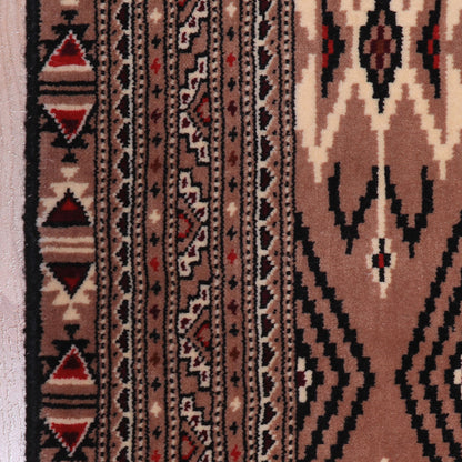 ペルシャ絨毯（イラン産）トルクメン　112×51cm（FS-70053）