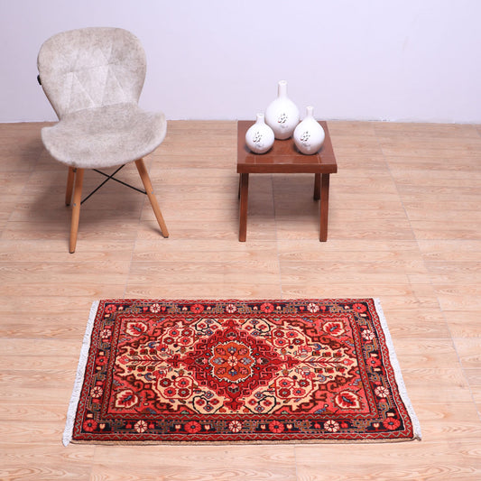 ペルシャ絨毯（イラン産）バクティアリ　105×65cm（FS-70063）