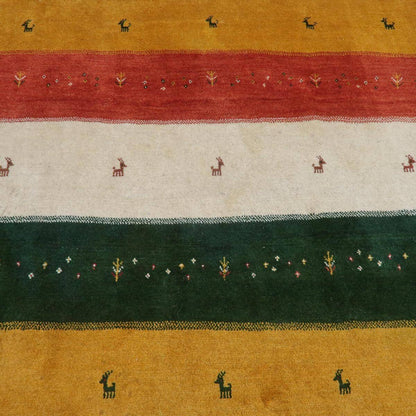 ギャッベ（アマレ）　197×148cm（BL-11353）