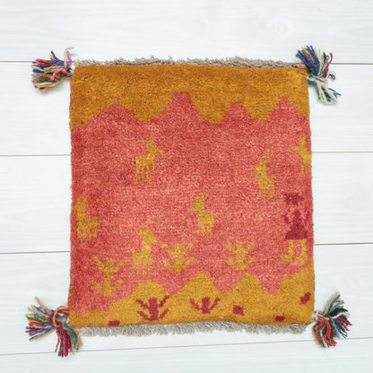 ギャッベ（ギャッベ）　41×38cm（BP-12506）