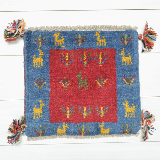 ギャッベ（ギャッベ）　35×38cm（BP-12529）