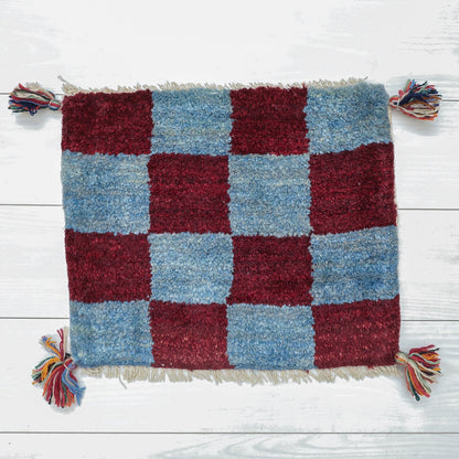 【2枚で46,000円】ギャッベ 37×45cm（BP-12657）