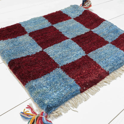 【2枚で46,000円】ギャッベ 37×45cm（BP-12657）