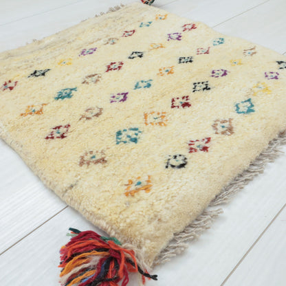 【2枚で46,000円】ギャッベ 42×42cm（BP-12666）