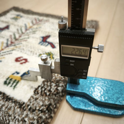 ギャッベ（ギャベ）ラティーフ　39×40cm（BP-12982）