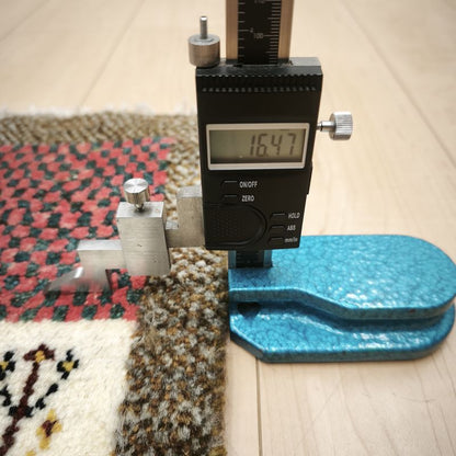 ギャッベ（ギャベ）ラティーフ　41×38cm（BP-12983）