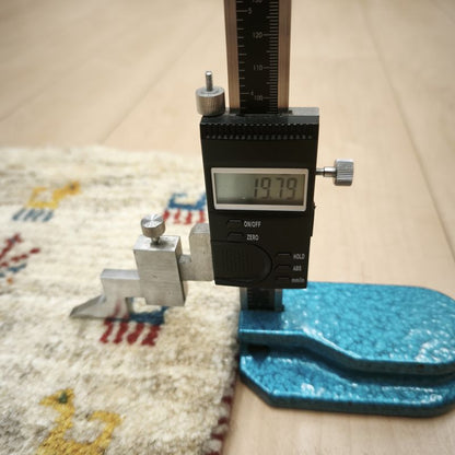 ギャッベ（ギャベ）ラティーフ　40×41cm（BP-12985）