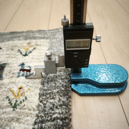 ギャッベ（ギャベ）ラティーフ　39×40cm（BP-12987）