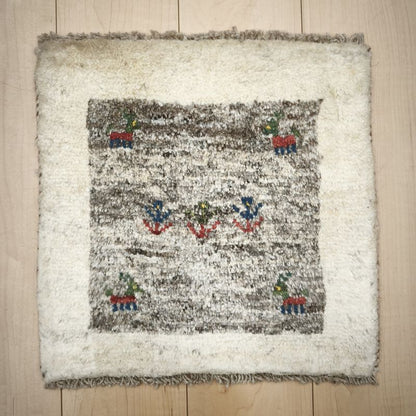 ギャッベ（ギャベ）ラティーフ　40×41cm（BP-12991）