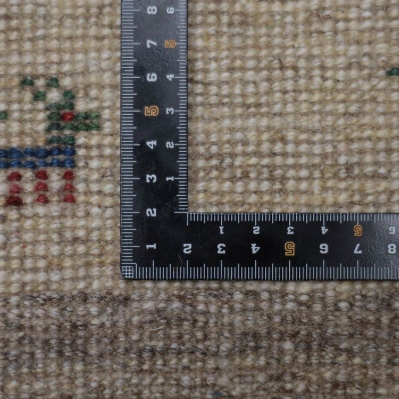 ギャッベ（ギャベ）ラティーフ　41×43cm（BP-12992）