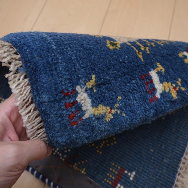 ギャッベ（ギャベ）ラティーフ　38×42cm（BP-12993）