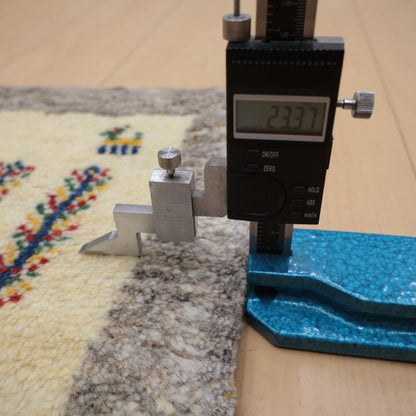 ギャッベ（ギャベ）ラティーフ　42×37cm（BP-12994）