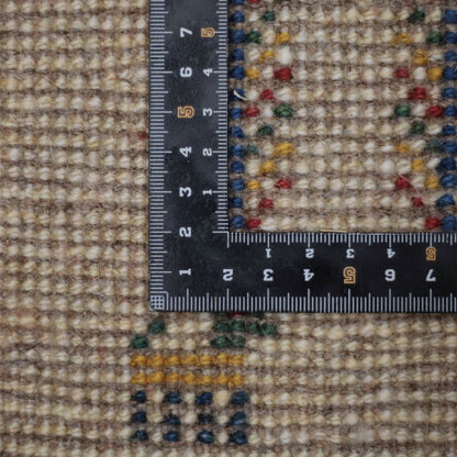 ギャッベ（ギャベ）ラティーフ　42×37cm（BP-12994）