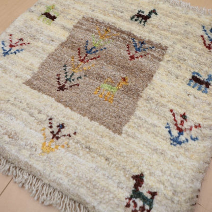 ギャッベ（ギャベ）ラティーフ　41×41cm（BP-12997）