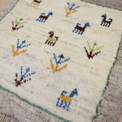 ギャッベ（ギャベ）ラティーフ　41×40cm（BP-13000）