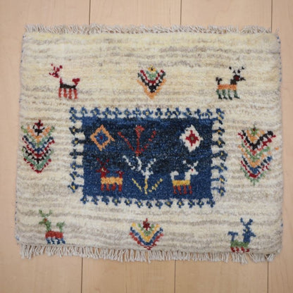 ギャッベ（ギャベ）ラティーフ　36×43cm（BP-13002）