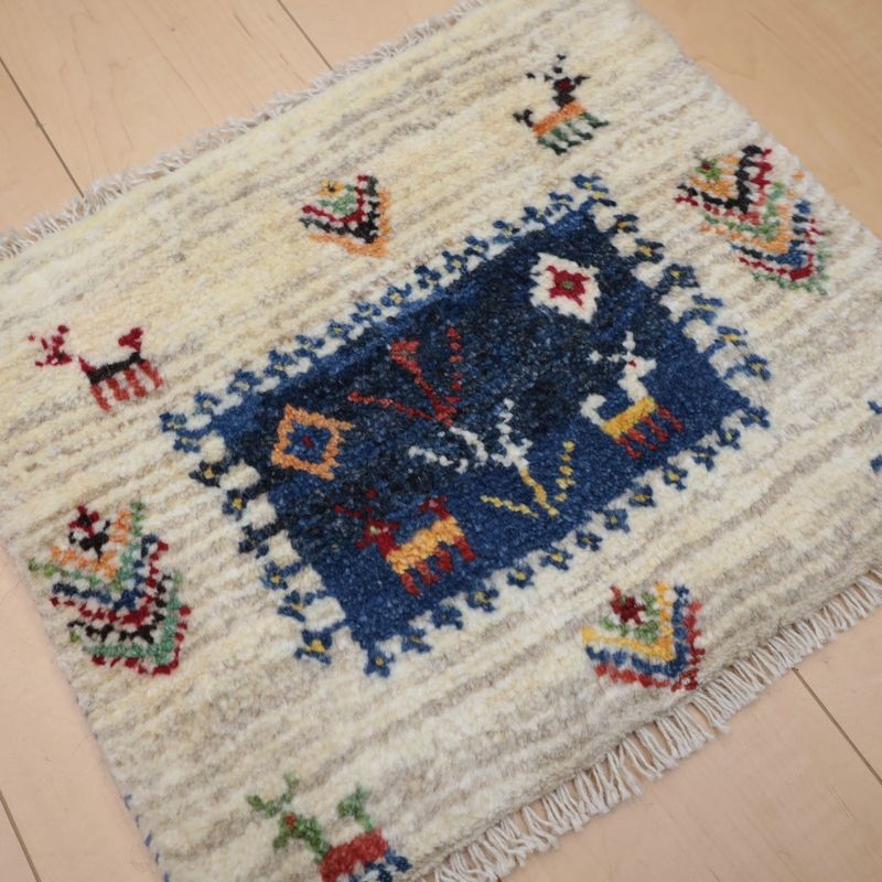 ギャッベ（ギャベ）ラティーフ　36×43cm（BP-13002）