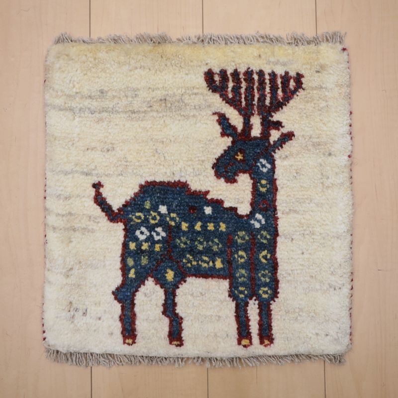 ギャッベ（ギャベ）ラティーフ　41×40cm（BP-13003）