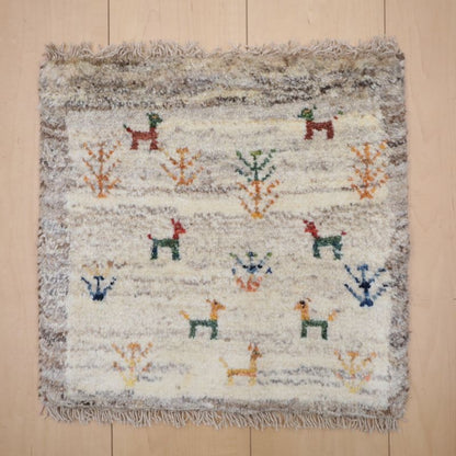 ギャッベ（ギャベ）ラティーフ　39×40cm（BP-13004）