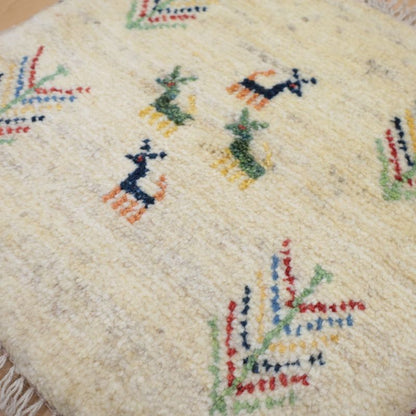 ギャッベ（ギャベ）ラティーフ　42×43cm（BP-13006）