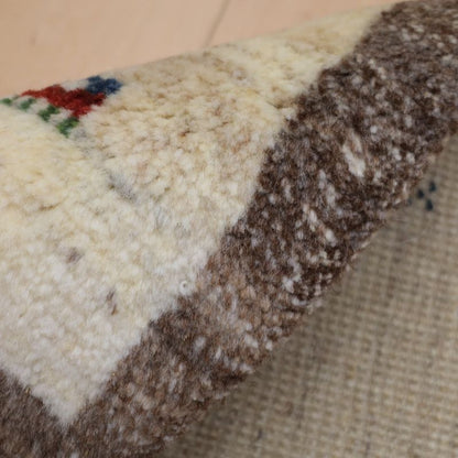 ギャッベ（ギャベ）ラティーフ　41×39cm（BP-13014）