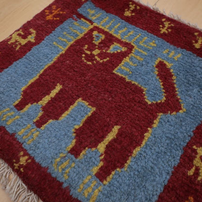 ギャッベ（ギャベ）ラティーフ　39×43cm（BP-13017）