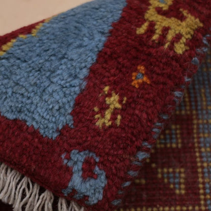 ギャッベ（ギャベ）ラティーフ　39×43cm（BP-13017）