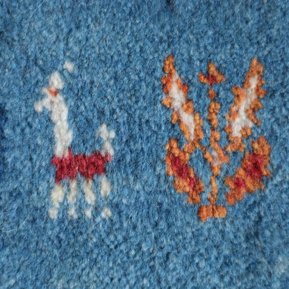 ギャッベ（ギャベ）ラティーフ　40×42cm（BP-13052）