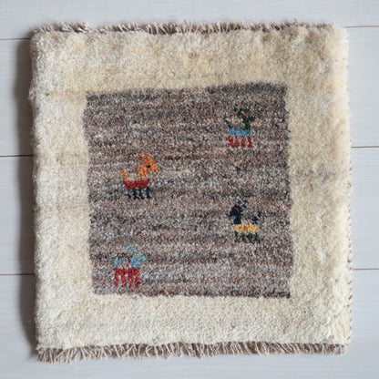 ギャッベ（ギャベ）ラティーフ　39×39cm（BP-13059）