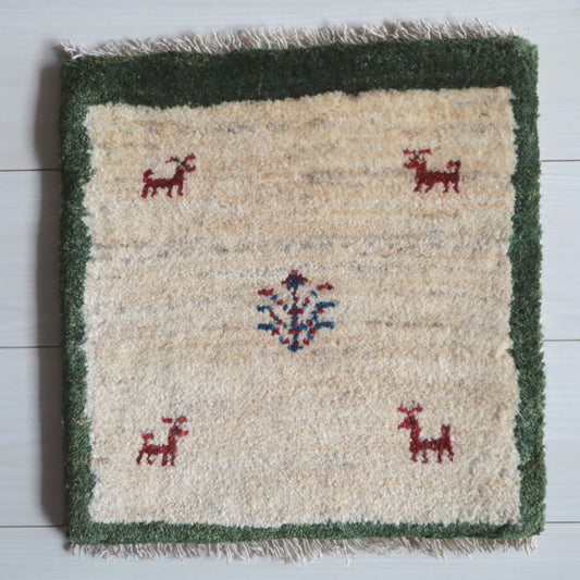 ギャッベ（ギャベ）ラティーフ　41×40cm（BP-13065）